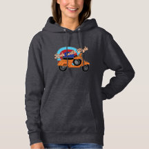 Italienischer Scooter Hoodie | Vintage Stylesfahrt
