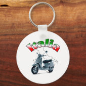Italienischer Scooter Schlüsselanhänger (Vorderseite)