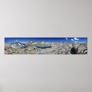 Italienischer See und Bärensee - Sierra Poster