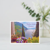 Italienischer Seebezirk Postkarte (Stehend Vorderseite)