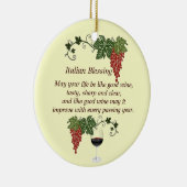 Italienischer Segen Keramikornament (Rechts)