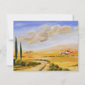 Italienischer Sommer Karte (Vorderseite)