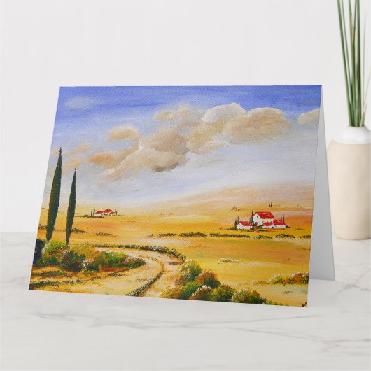 Italienischer Sommer Karte (Vorderseite)