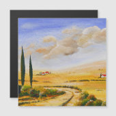 Italienischer Sommer Magnetkarte (Vorne/Hinten)