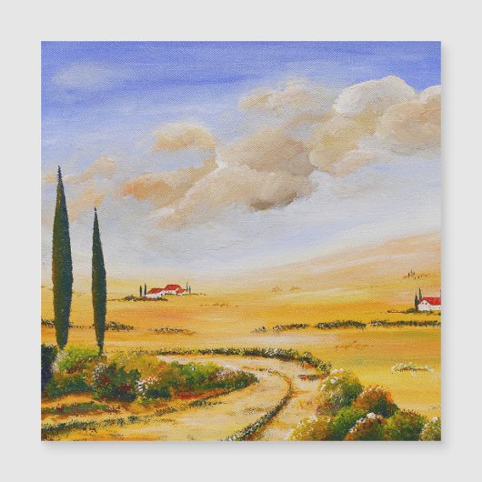 Italienischer Sommer Magnetkarte (Vorderseite)