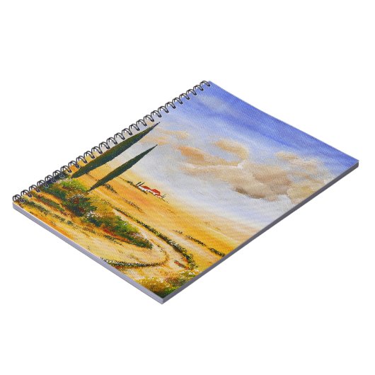 Italienischer Sommer Notizblock (Linke Seite)