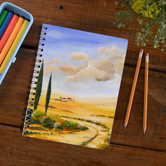 Italienischer Sommer Notizblock