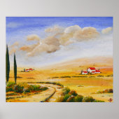 Italienischer Sommer Poster (Vorne)