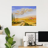 Italienischer Sommer Poster (Heimbüro)