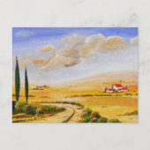 Italienischer Sommer Postkarte (Vorderseite)