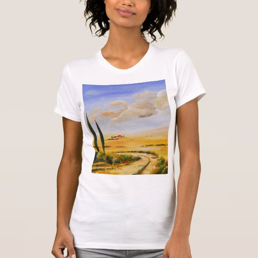 Italienischer Sommer T-Shirt (Vorderseite)