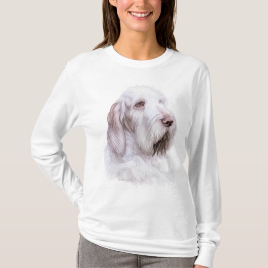 Italienischer Spinone Italiano T-Shirt (Vorderseite)