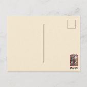 Italienischer Spinone Rom Postkarte (Rückseite)