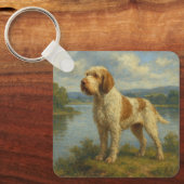 Italienischer Spinone Schlüsselanhänger (Vorderseite)