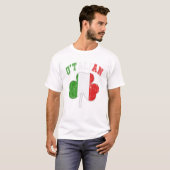 italienischer St. Patricks Tag T-Shirt (Vorne ganz)