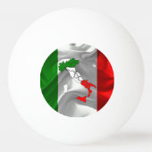 Italienischer Stiefel Tischtennisball (Rückseite)