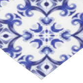 Italienischer Stil, Fliesen, Majolica All-Over Pri Tischdecke (Schrägansicht)