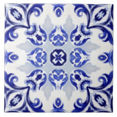 Italienischer Stil, Fliesen, Majolika All-Over Pri Fliese (Vorderseite)