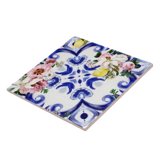 Italienischer Stil, Fliesen, Majolika, Zitrone All Fliese (Seite)