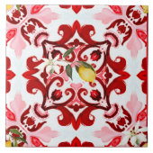 Italienischer Stil,Fliesen,Majolika,Zitrone,All-Ov Fliese (Vorderseite)