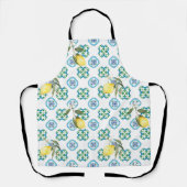 Italienischer Stil,Fliesen,Majolika,Zitrone,All-Ov Schürze (Vorderseite)