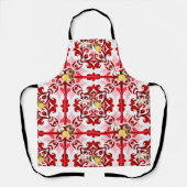 Italienischer Stil,Fliesen,Majolika,Zitrone,All-Ov Schürze (Vorderseite)