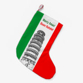 italienischer Stil Kleiner Weihnachtsstrumpf (Vorderansicht (hängend))