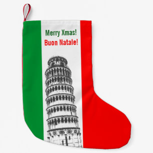 italienischer Stil Kleiner Weihnachtsstrumpf