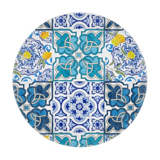 Italienischer Stil, lebhaft    Schneidebrett (Vorderseite)