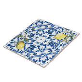 Italienischer Stil, mediterran, majolica, lemon, Fliese (Seite)