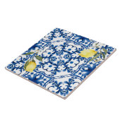 Italienischer Stil, mediterran, majolica, lemon, Fliese (Seite)