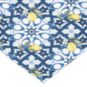 Italienischer Stil, mediterran, majolica, lemon, Tischdecke (Schrägansicht)