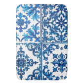 italienischer Stil, mediterran, mosaik, blau, Badematte (Vorderseite Vertikal)