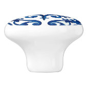 italienischer Stil, mediterran, mosaik, blau, Keramikknauf (Seitenansicht)