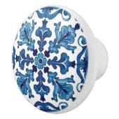 italienischer Stil, mediterran, mosaik, blau, Keramikknauf (Rechts)