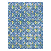 italienischer Stil, mediterran, mosaik, blau, Zitr Tischdecke (Vorderseite)
