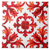 Italienischer Stil, Mosaik, rot Fliese (Vorderseite)