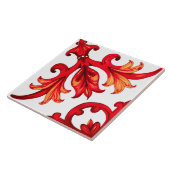 Italienischer Stil, Mosaik, rot Fliese (Seite)