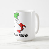 ITALIENISCHER STOLZ KAFFEETASSE (VorderseiteRechts)