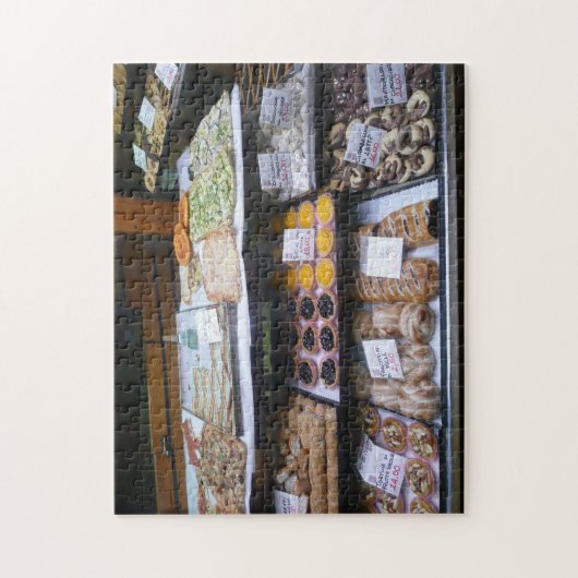 Italienischer Straßenhändler, Konditorei Puzzle (Vertikal)