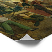 Italienischer Tanz, Neapel, 1836 Poster (Ecke)