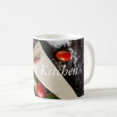 Italienischer Text für Lebensmittel Kaffeetasse (VorderseiteRechts)