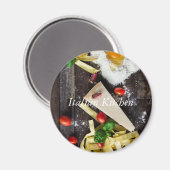 Italienischer Text für Lebensmittel Magnet (Vorderseite/Rückseite)