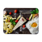 Italienischer Text für Lebensmittel Magnet (Horizontal)