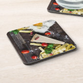 Italienischer Text für Lebensmittel Untersetzer (Linke Seite)