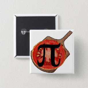 Italienischer Tomaten-Pi-Button Button