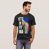 Italienischer und philippinischer DNA-Mix-T - Shir T-Shirt (Vorne ganz)