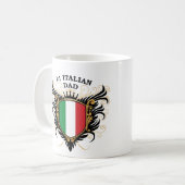 Italienischer Vater der Nr.-eine Kaffeetasse (Vorderseite Links)