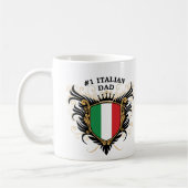 Italienischer Vater der Nr.-eine Kaffeetasse (Links)