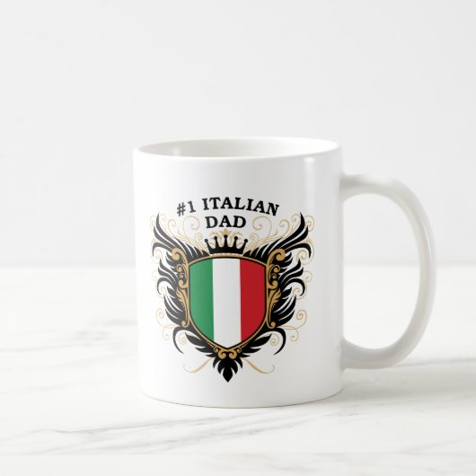Italienischer Vater der Nr.-eine Kaffeetasse (Rechts)